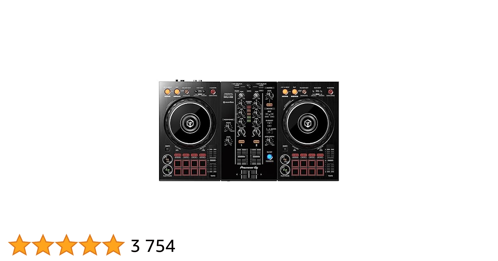 PIONEER DJ kontroler DJ (DDJ-400) : Amazon.pl: Instrumenty